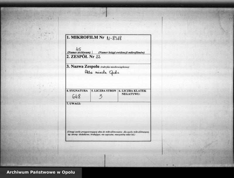Obraz 2 z jednostki "Acta personalia über den Auscultator Ludwig Carl Birkenfeld hieselbst"