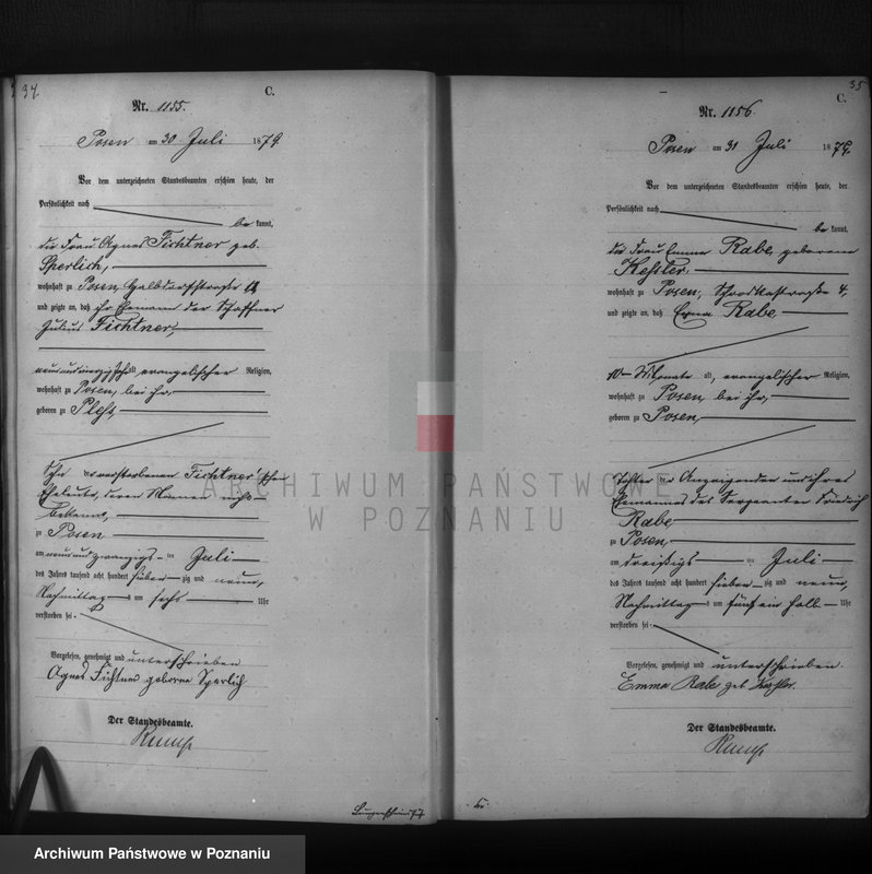 Obraz 19 z jednostki "Księga zgonów t. III"