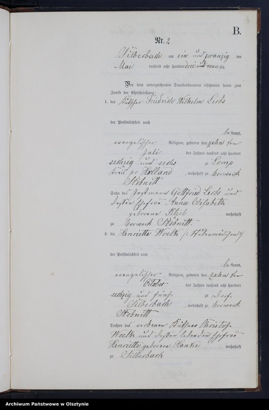 image.from.unit.number "Heiraths-Neben-Register Nr 1 - 11"