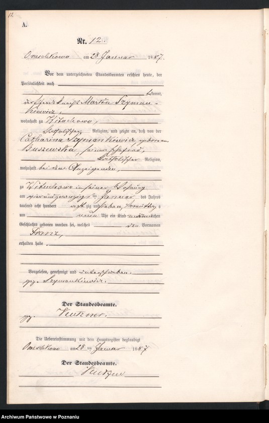 Obraz 15 z jednostki "Księga urodzeń"