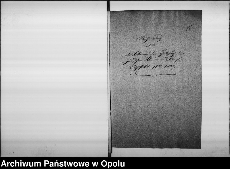 Obraz 16 z jednostki "Acta des Magistrats zu Oppeln betreffend die Einreichung der Nachweisung von dem Schulbesuch der jüdischen Kinder an das Königl[iche] Landraths=Amt. pro 1829"
