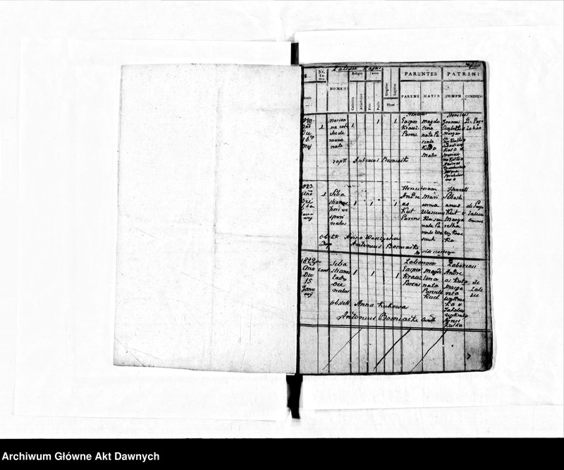 image.from.unit.number "Parafia: Chodorów. Dekanat: Świrz. Księga metrykalna urodzeń tylko dla wsi Zaleśce."