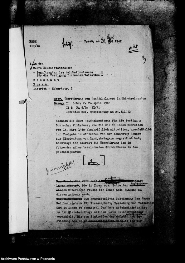 Obraz 7 z jednostki "Überführung von Landjahrkagern in Reichseigentum"