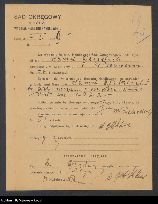 Obraz 4 z jednostki "Szmul Gliklich – sprzedaż mięsa"