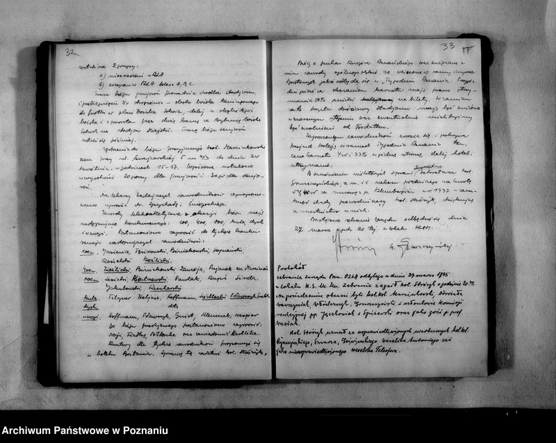 Obraz 20 z jednostki "Protokolarz zebrań zarządu"