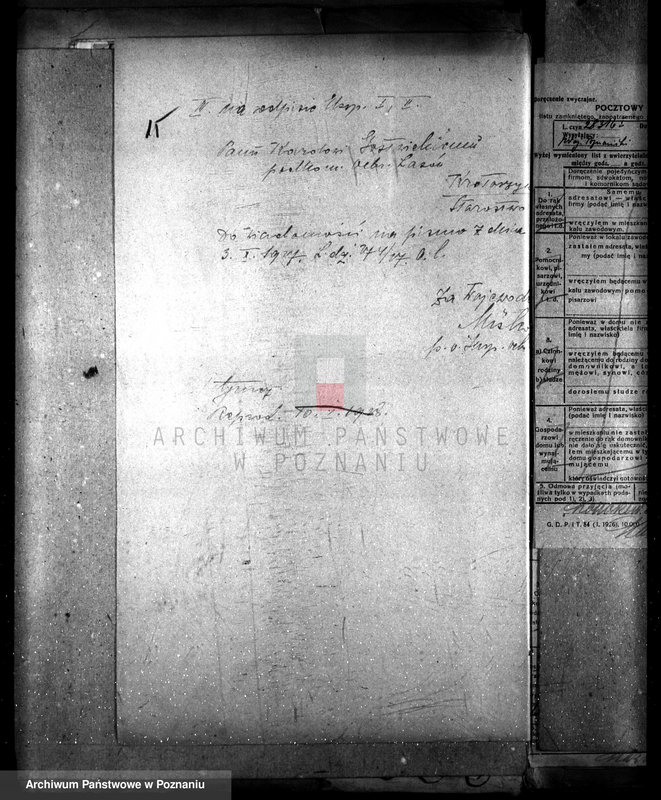 Obraz 20 z jednostki "Majętność leśna Konarzewo powiat krotoszyński"