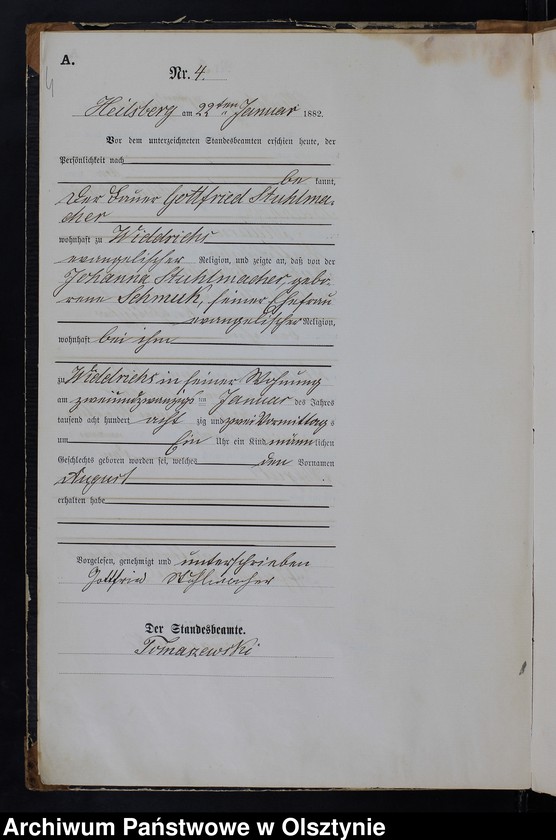 image.from.unit.number "Geburts-Haupt-Register Nr 1 - 156"