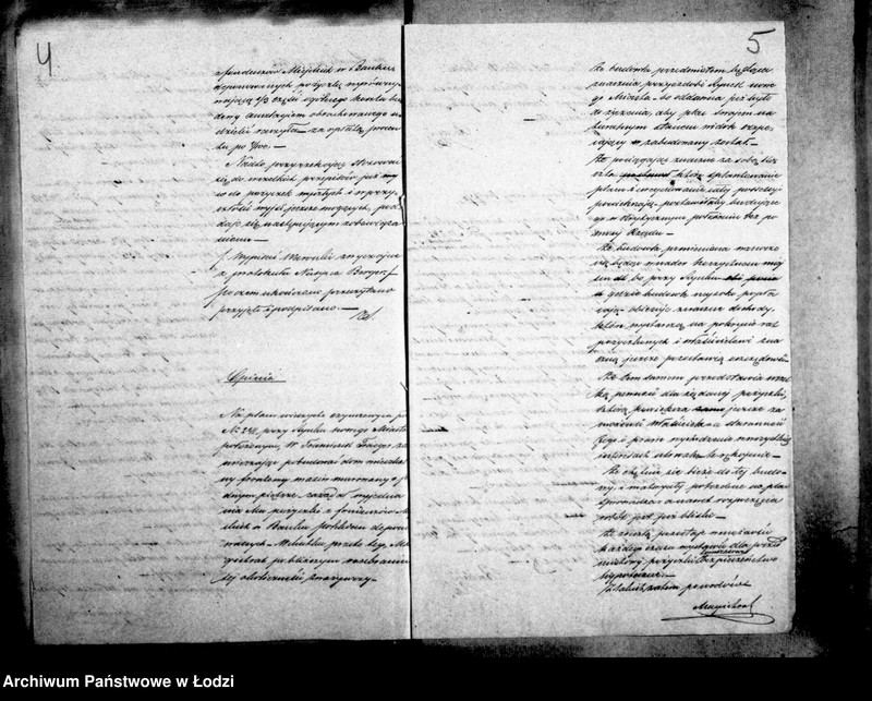 Obraz 8 z jednostki "Akta tyczące się pożyczki Franciszka Traegera"