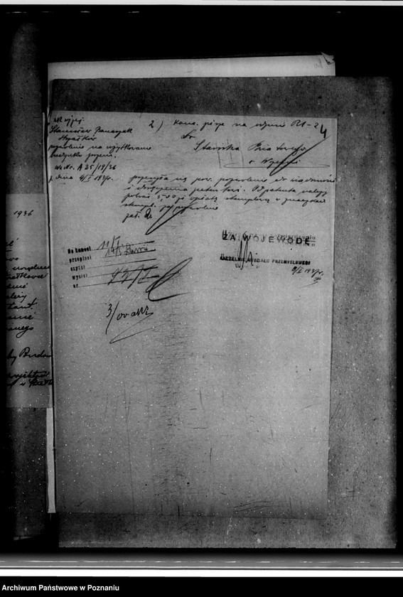 Obraz 8 z jednostki "Zatwierdzenie zakładu przemysłowego /rzeźni i wyrobów mięsnych/ St. Banaszaka w Strzałkowie powiat wrzesiński"