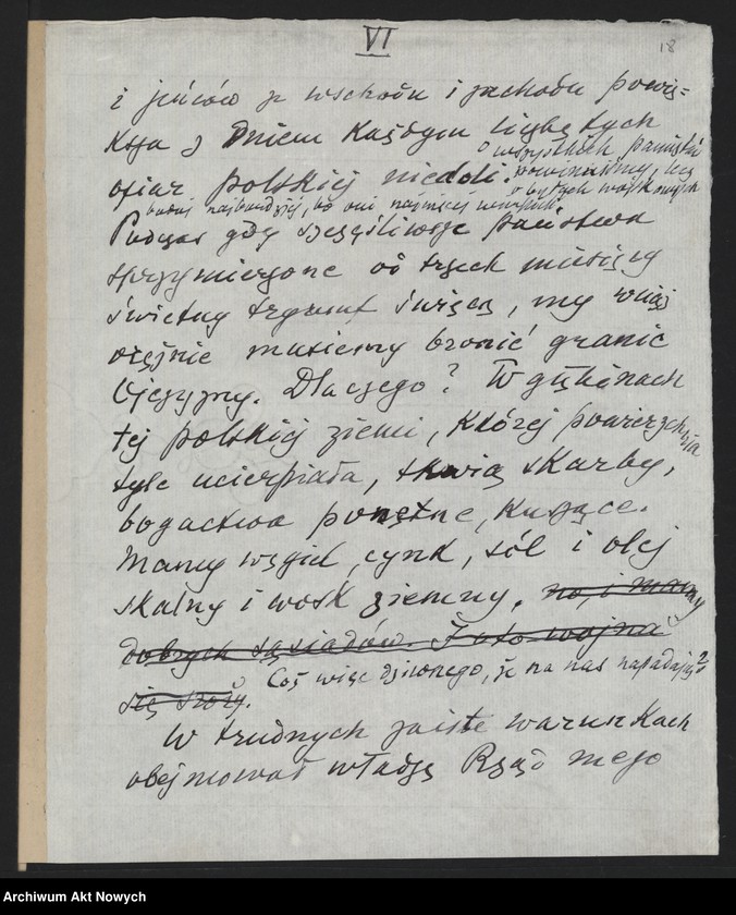 image.from.unit.number "Exposé I. J. Paderewskiego (bruliony) oraz wyciąg ze sprawozdania z 3-go posiedzenia Sejmu Ustawodawczego"