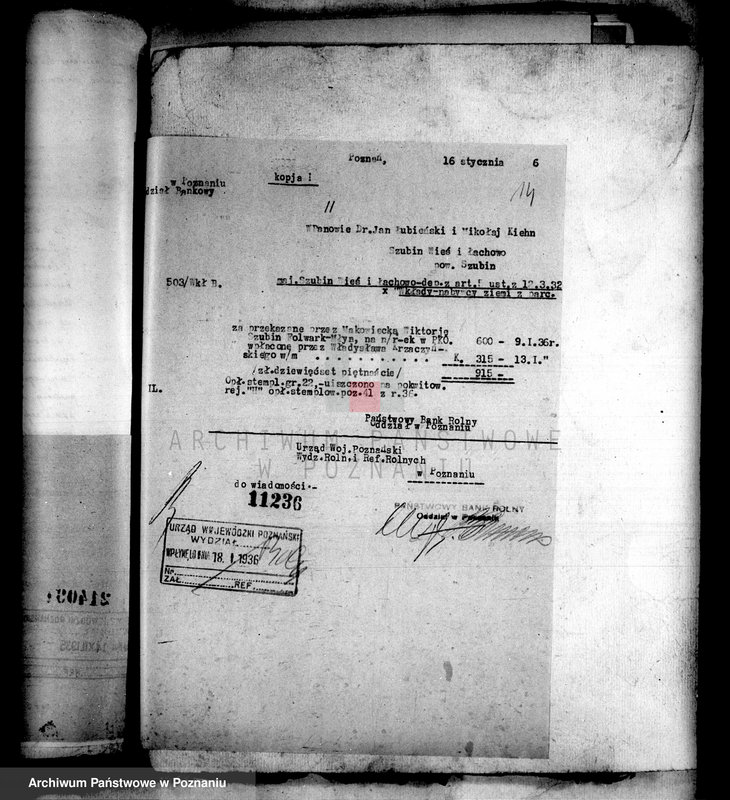 Obraz 18 z jednostki "Parcelacja oddłużeniowa majątku Łachowo powiatu szubińskiego"