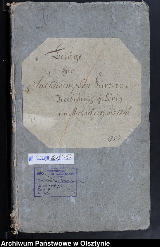 image.from.unit.number "Beläge zur Sackheimsche Kirchen Rechnung"