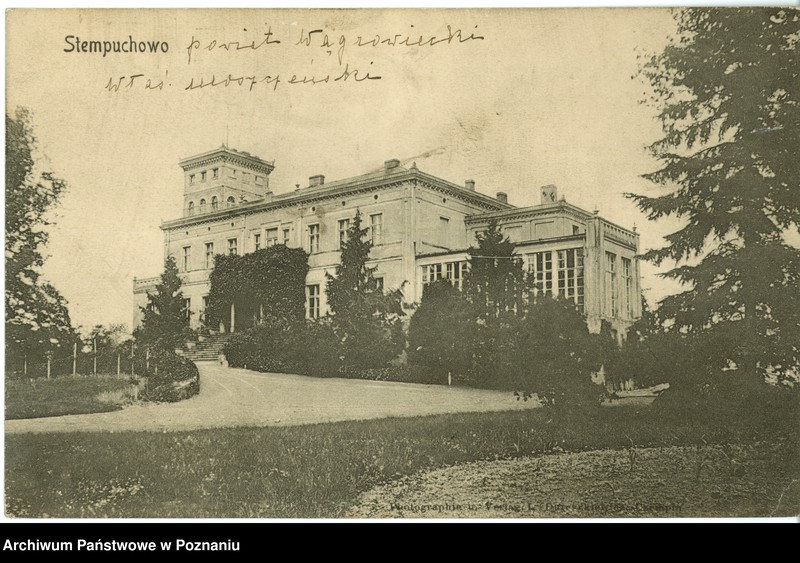 Obraz 1 z jednostki "Stępuchowo - pałac Moszczyńskich"