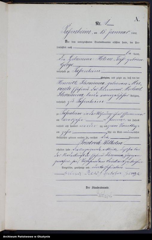 image.from.unit.number "Geburts-Haupt-Register Nr 1 - 74"