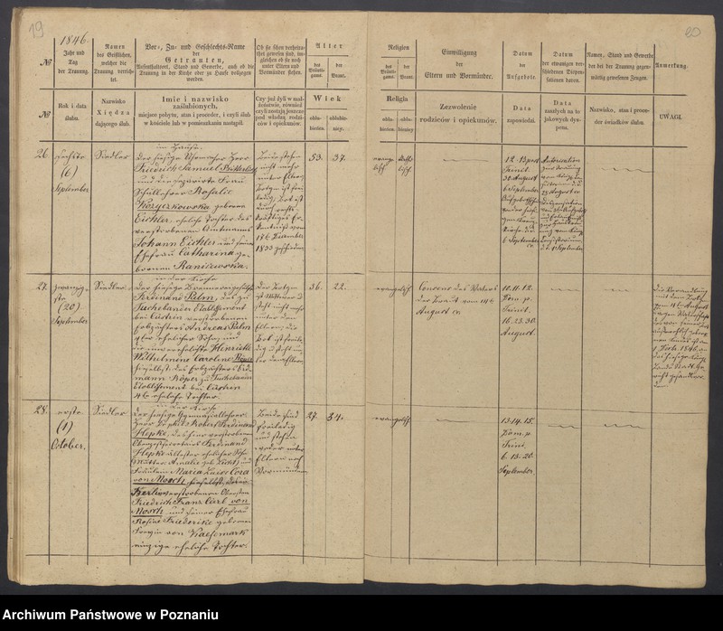 Obraz 12 z jednostki "Duplikat des Trauregisters"