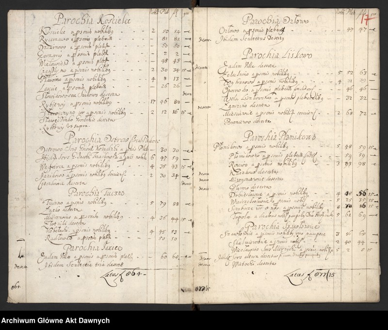 image.from.unit.number "Rejestry pogłównego generalnego z różnych województw."