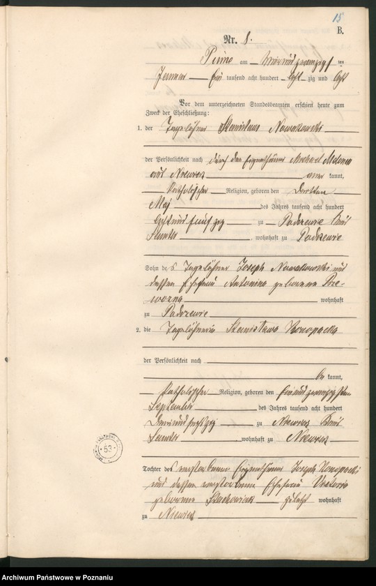 image.from.unit.number "Księga małżeństw"
