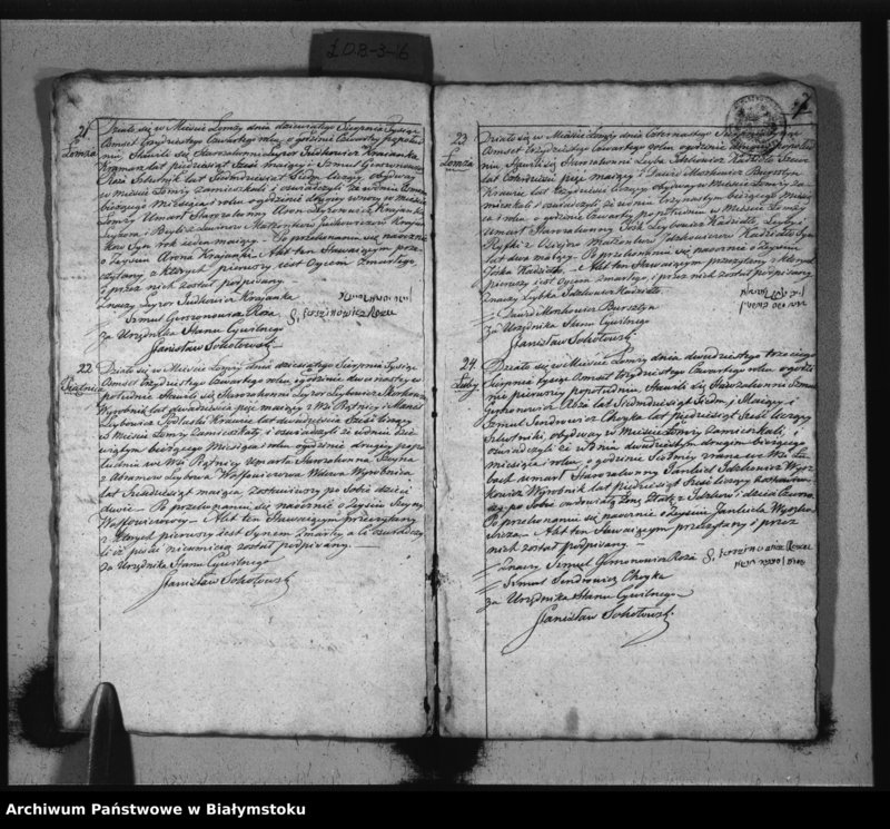image.from.unit.number "Książka do zapisywania aktow zejścia wyznań niechrzescijańskich"