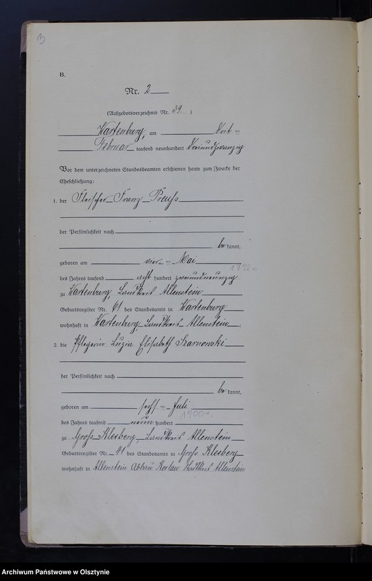 image.from.unit.number "Heirats-Haupt-Register Nr 1 - 26"