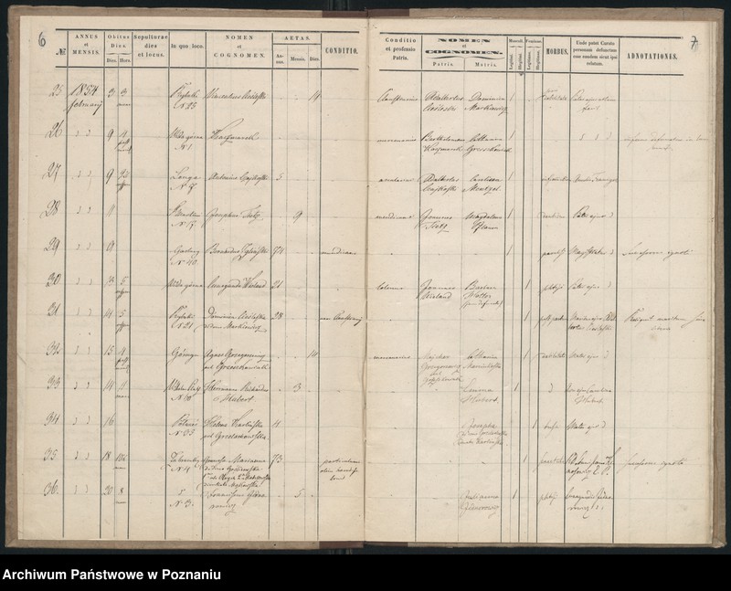 Obraz 6 z jednostki "Księga zgonów"