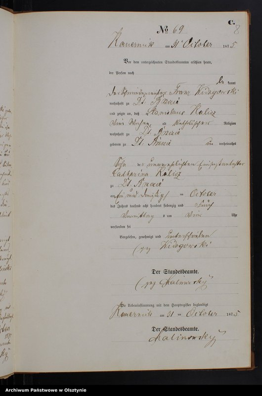 image.from.unit.number "Sterbe-Neben-Register Tom II,Nr 63 - 79"
