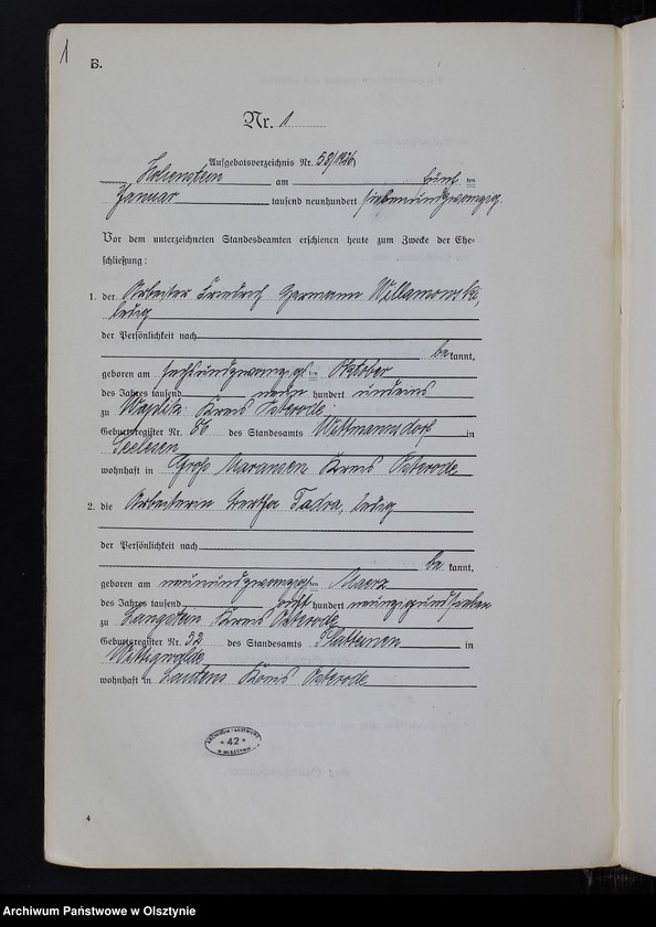 image.from.unit.number "Heirats-Neben-Register Nr 1 - 57"