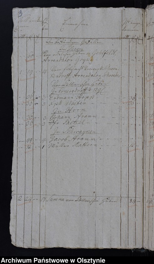 image.from.unit.number "Jahr Kirchen Rechnung des eifachen und doppelten Real et Personal Decems, wie auch aller Einnahme und Ausgabe, nebst Bau-Rechnung"