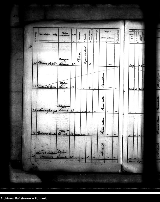 Obraz 18 z jednostki "Projekt parcelacyjny majątku Sieroszewice i Rosoczyce powiatu ostrowskiego"