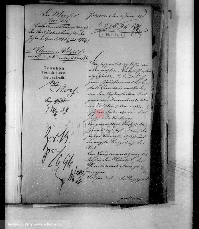 Obraz 8 z jednostki "Die Verwaltung der Stadt Jutrosin"