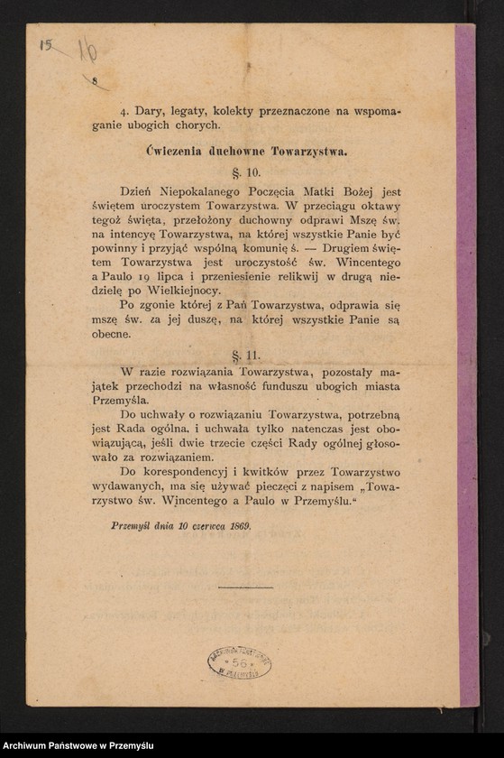 image.from.collection.number "Towarzystwo Pań Miłosierdzia św. Wincentego a Paulo111"