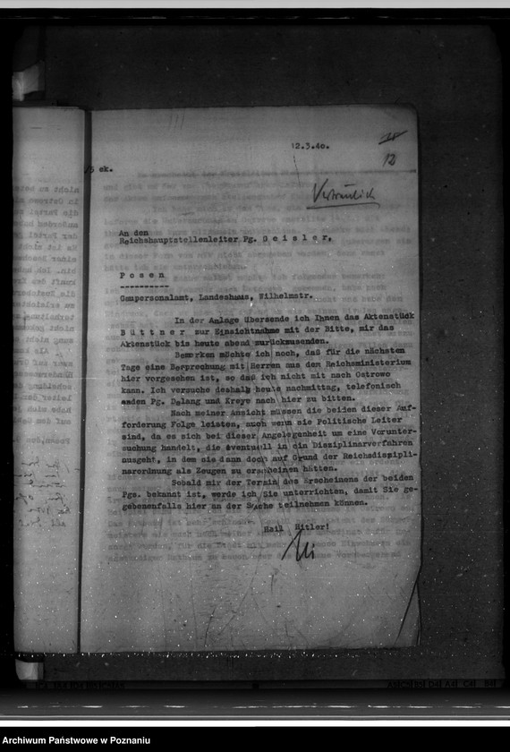 Obraz 17 z jednostki "Landrat in Ostrowo"