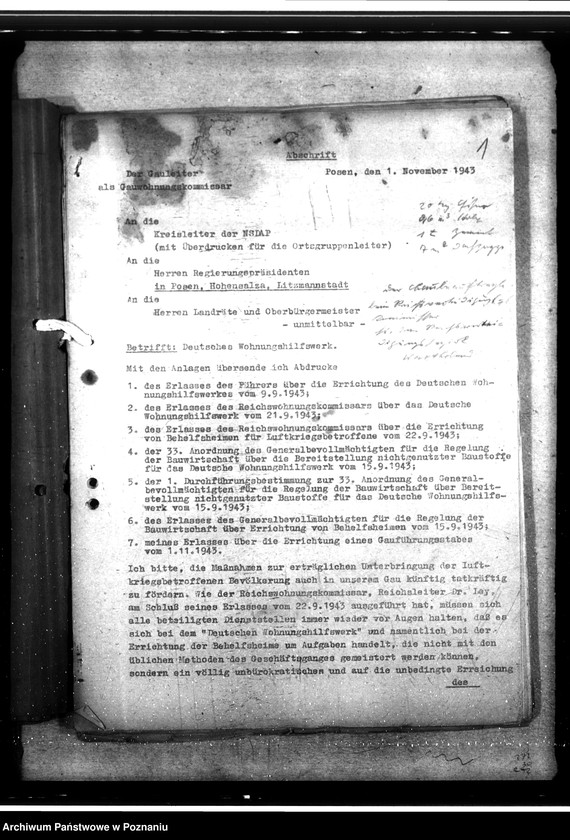 Obraz 5 z jednostki "Deutsches Wohnungshilfswerk. Ausbauwohnungen"