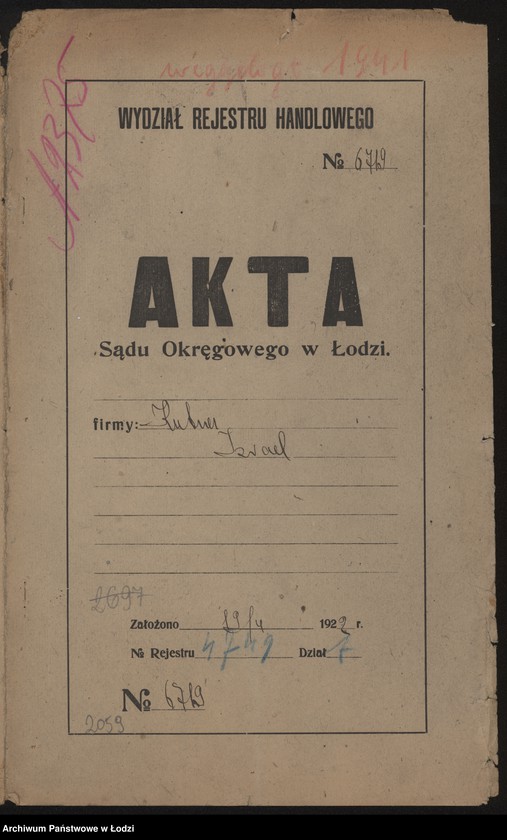 Obraz 2 z jednostki "Kutner Izrael- sprzedaz towarów łokciowych"