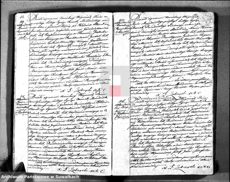 image.from.unit.number "Duplikat urodzonych, zaślubuionych i zeszłych parafii wieysieysiey na rok 1827"
