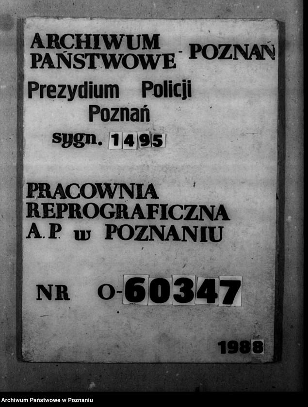 Obraz 1 z jednostki "Schulz, Richard - komisarz obwodowy"