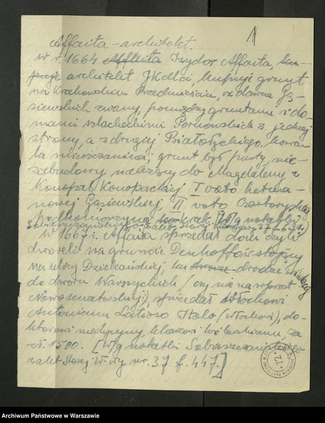 image.from.unit.number "Affaita Izydor - architekt"