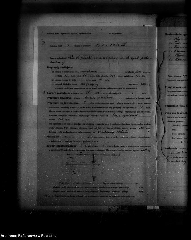 Obraz 7 z jednostki "Fabryka maszyn W. Staszewskiego w Pobiedziskach powiat poznański nr porządkowy kotła 66"