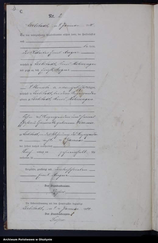 image.from.unit.number "Sterbe-Neben-Register Nr 1 - 53"