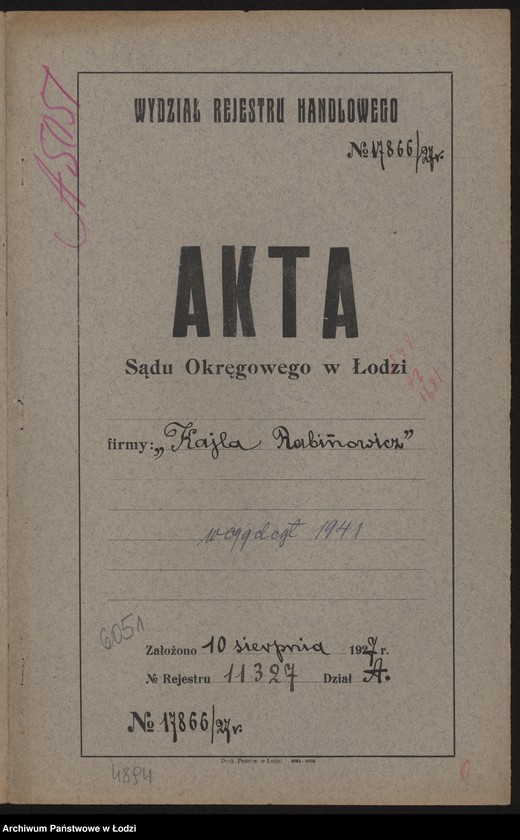 Obraz 2 z jednostki "Kajla Rabinowicz- sprzedaż galanterii i zabawek"