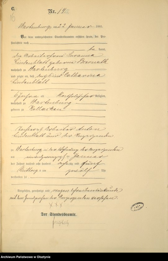 image.from.unit.number "Sterbe-Haupt-Register nr 1 - 216"