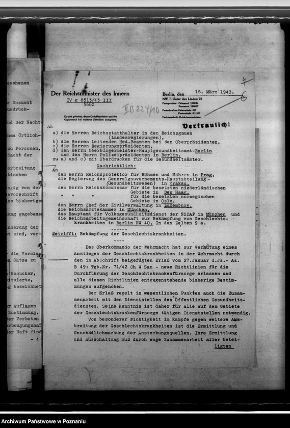 Obraz 10 z jednostki "Zarządzenia w sprawie zwalczania prostytucji i chorób wenerycznych"