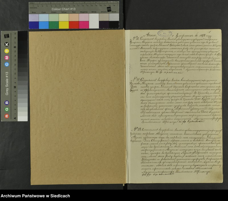 Obraz 4 z jednostki "[Akta zgonów]-Unikat [Wpisy zaczynają się od aktu nr 37 z sierpnia 1899 roku, kończą na akcie nr 38 z 22 września 1912 roku]"
