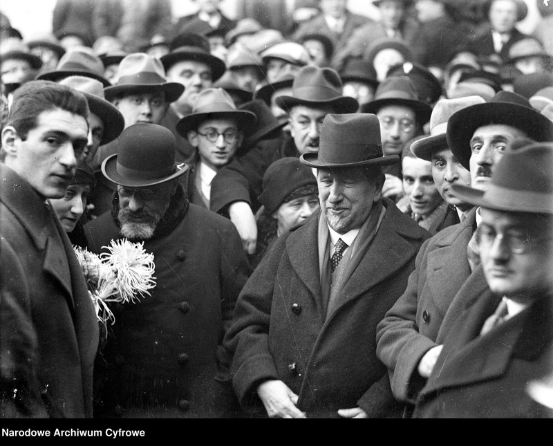 Obraz 2 z jednostki "Wizyta prezesa Światowej Organizacji Syjonistycznej Nahuma Sokołowa w Polsce"