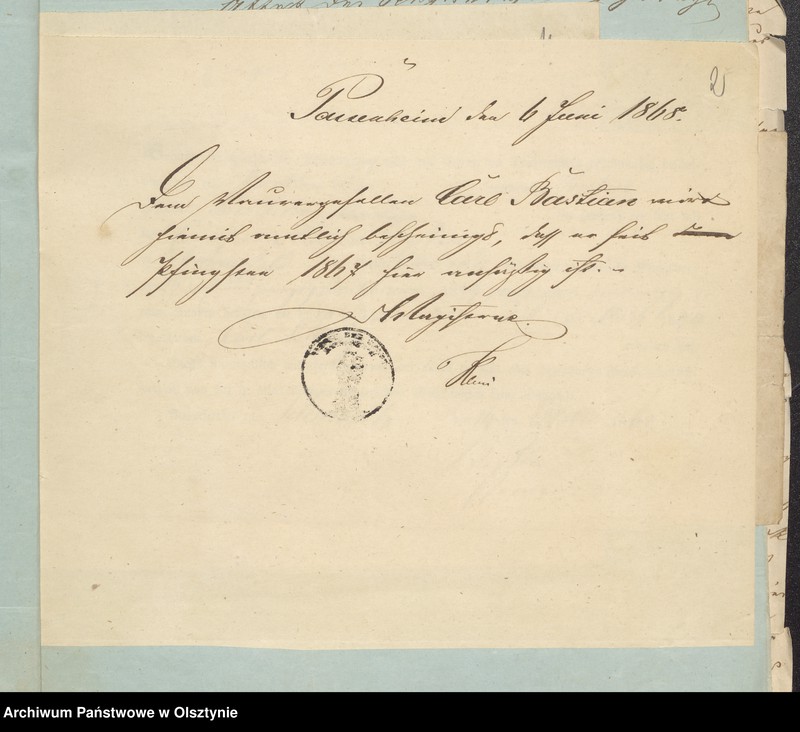 image.from.unit.number "[Świadectwa chrztu i śmierci, załączniki, także z r. 1888]"