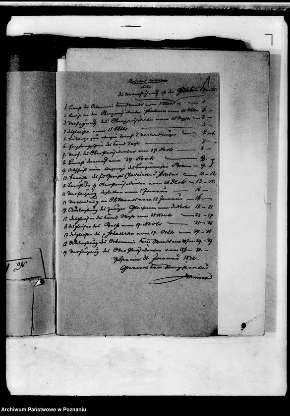 Obraz 5 z jednostki "Akta in Denuntiationssachen wider den Oekonomiekommissarius Wendt zu Wągrowiec."