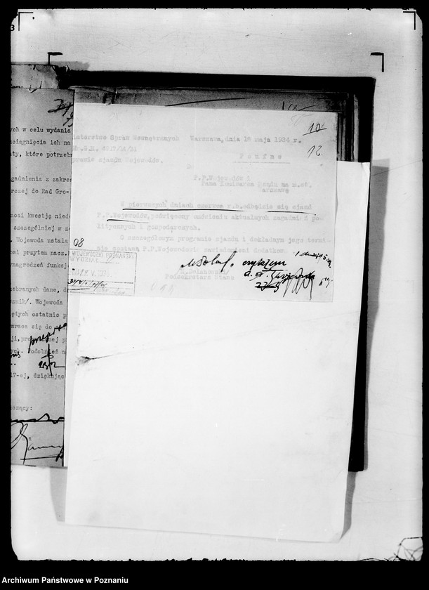 Obraz 16 z jednostki "/Zjazdy starostów i wojewodów/ /materiały przygotowawcze/"