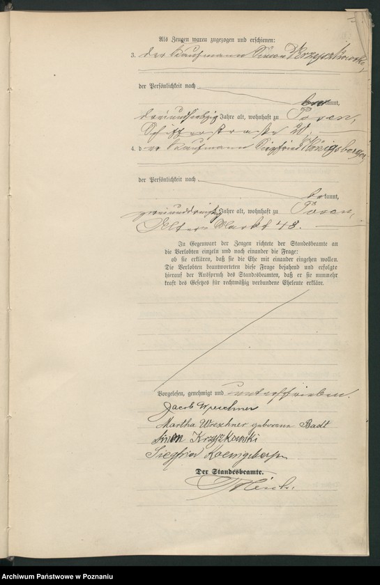 Obraz 17 z jednostki "Księga małżeństw t. I"