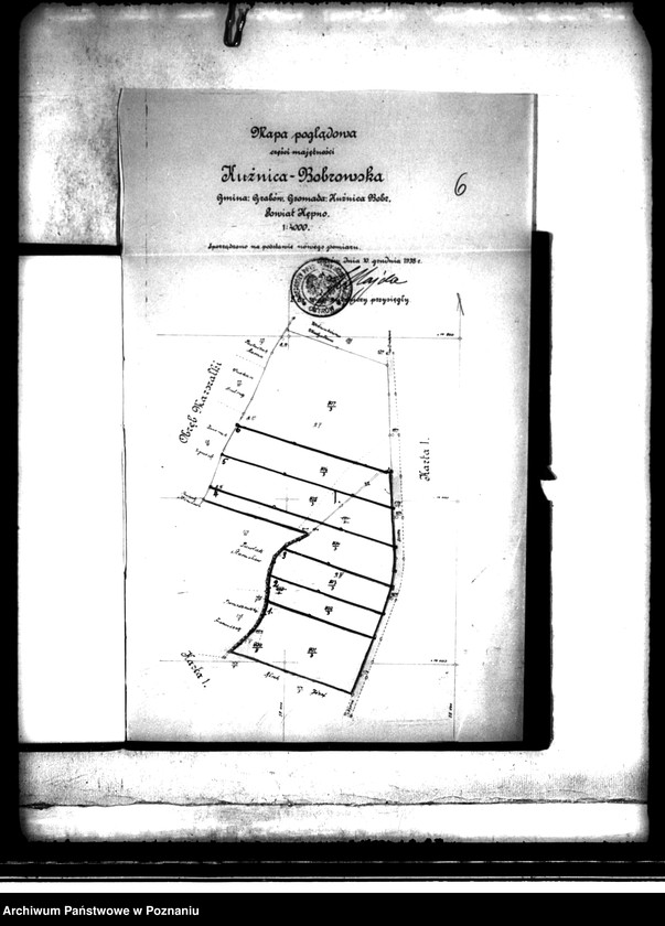 Obraz 10 z jednostki "Ostateczny rejestr pomiarowy Kuźnica Bobrowska powiatu kępińskiego"