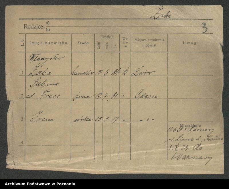 Obraz 5 z jednostki "Ząb - Zagalewski"