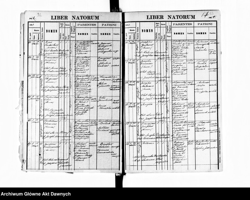 image.from.unit.number "Parafia: Lwów, parafia św. Marii Magdaleny. Dekanat: Lwów. Księga metrykalna urodzeń, ślubów i zgonów dla całej parafii."
